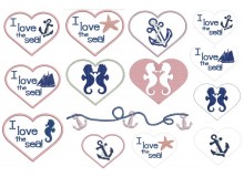 Stickserie - Sea Love